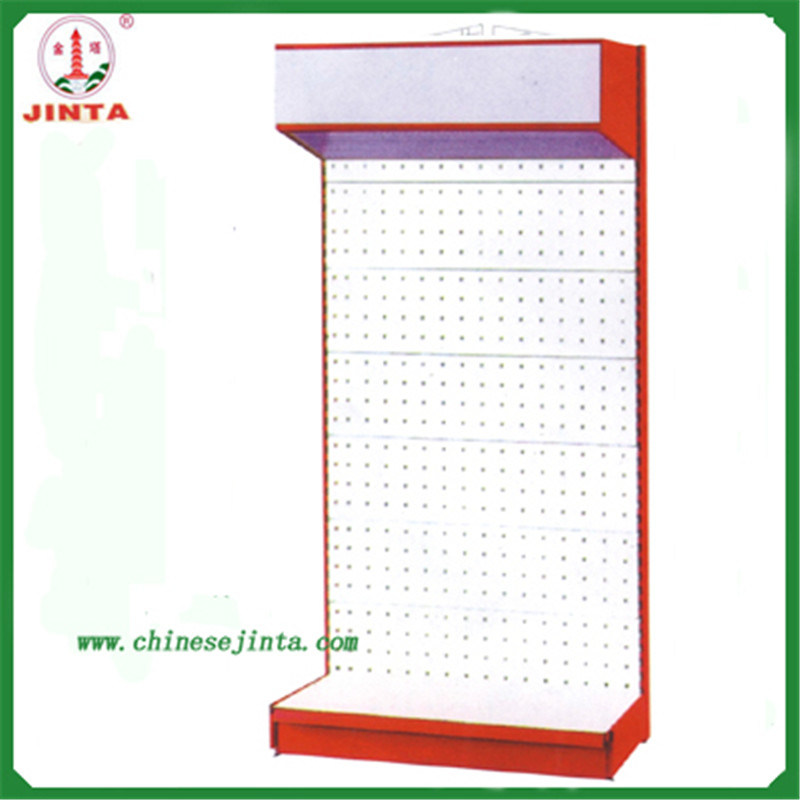 Metallic Material Single Sided Tools Display Shelf