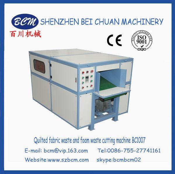 Uniform Size Pieces Mattress Cover Waste Cutting Machine