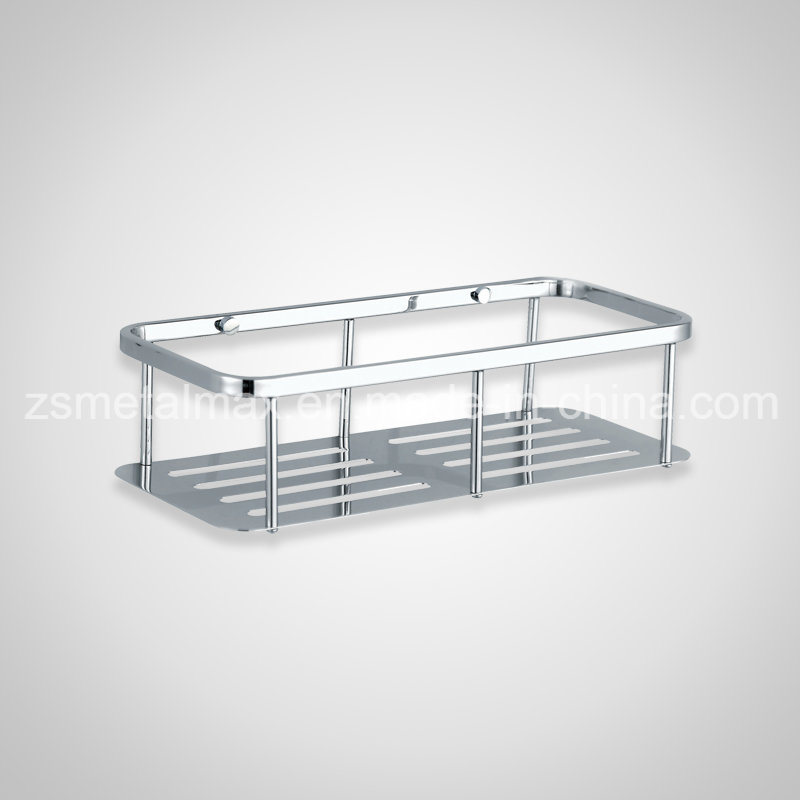 Bathroom Wall Corner Mounted Stainless Steel Shower Shelf (CJ005)