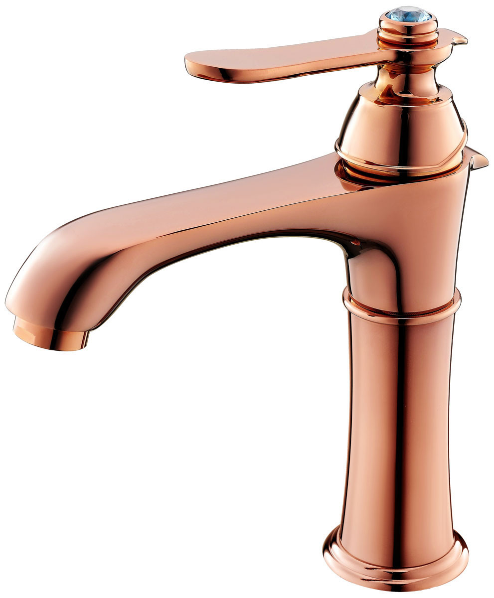 Rose Gold Antique Style Basin Faucet