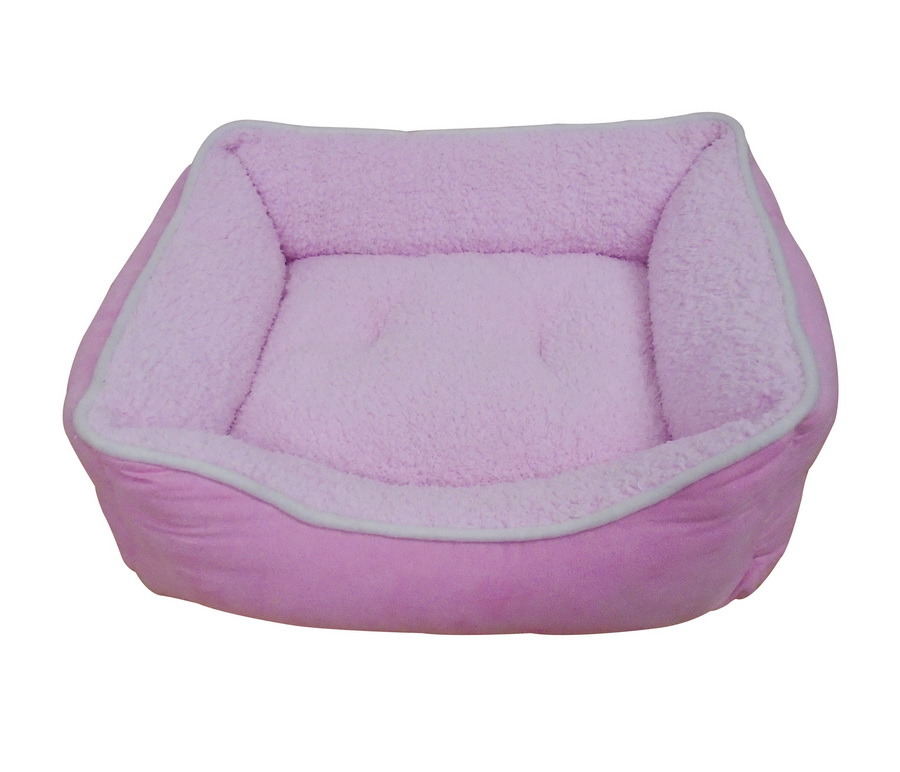 Wholesale Brushed Polar Fleece Pet Bed with Comfort Filling