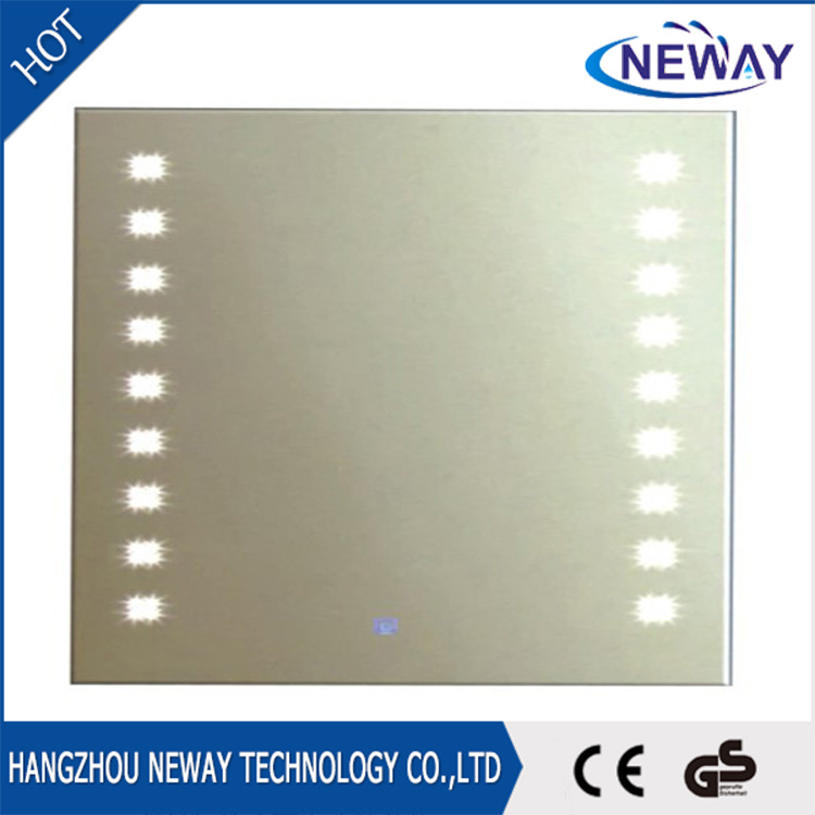 High Glass Touch Screen LED Bathroom Mirror