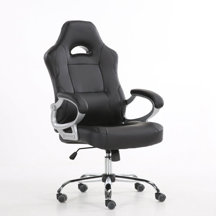 Thailand Customized Armrest Gaming Office Chair with Chrome Base