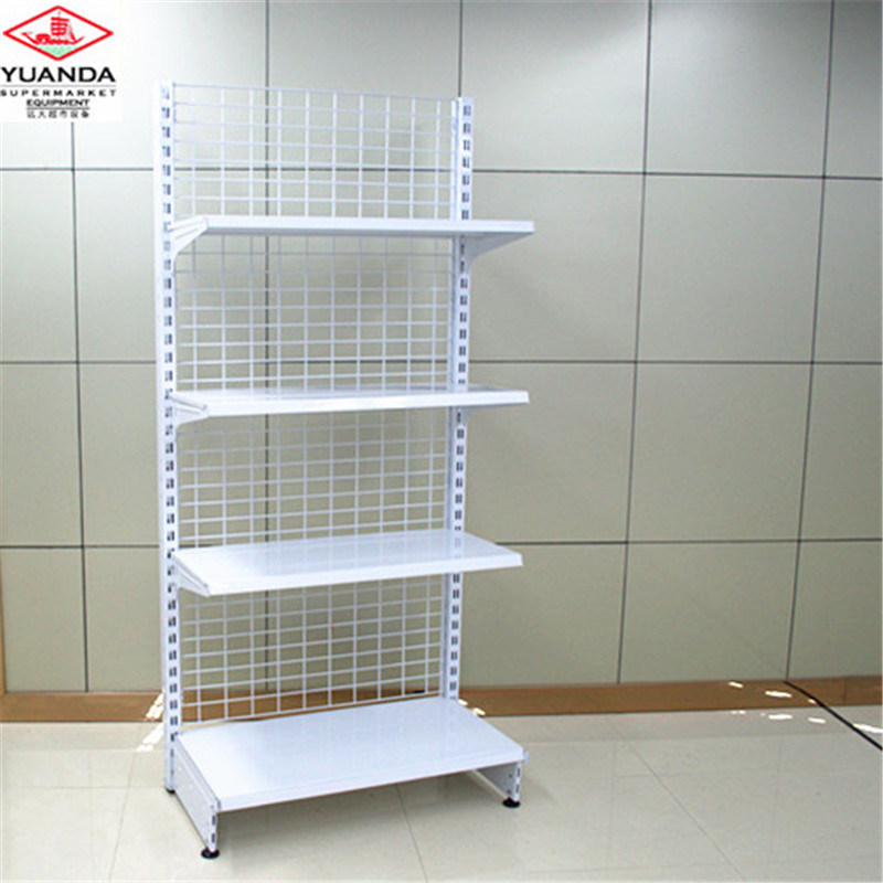 Supermarket Shelves Back Net Shelving Store Display Rack