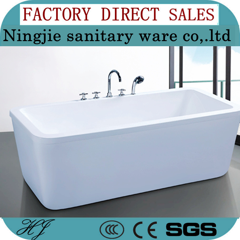 Modern Bathtub/Freestanding Soaking Bathtub/Rectangle Shape Freestanding Bathtub (626)