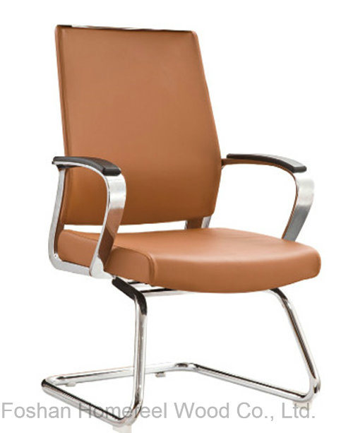 High Quality Leather Conference Meeting Visitor Chair (HF-CH004C1)