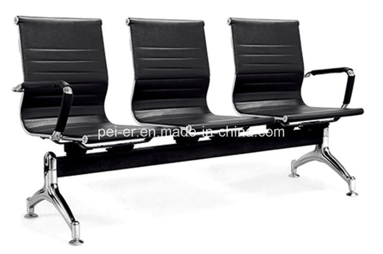 Modern Leather Metal Public Reception Waiting Airport Beach Chair (F67)