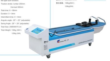 Medical Lumbar Traction Table