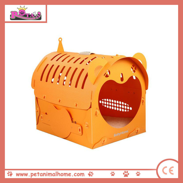 New Design Plastic Pet Bed in Orange