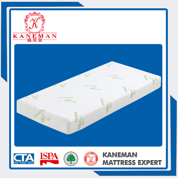 Vacuum Compressed Packed Bamboo Fabric Gel Memory Foam Mattress