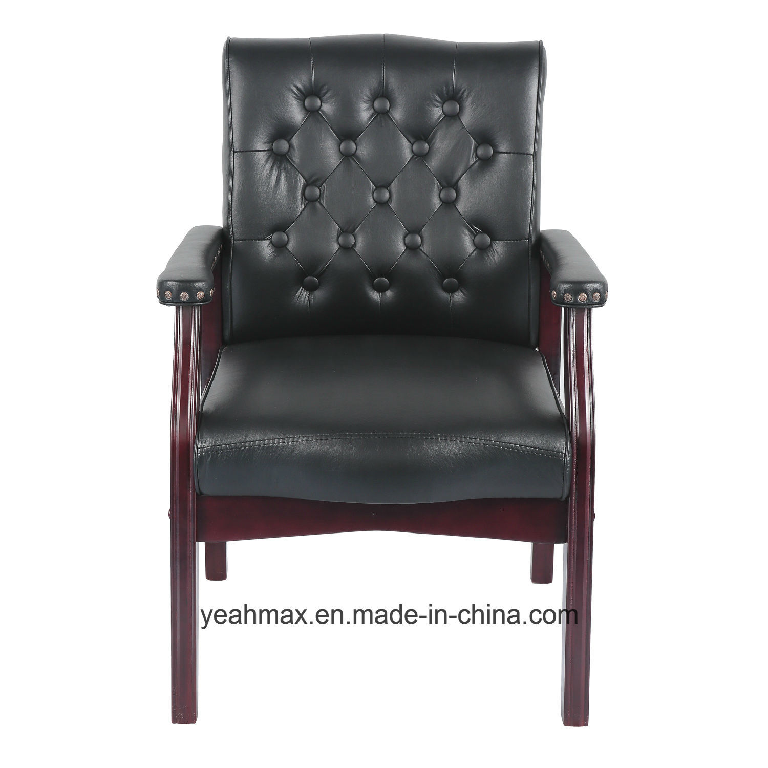 Traditional Guset Chair with Leather