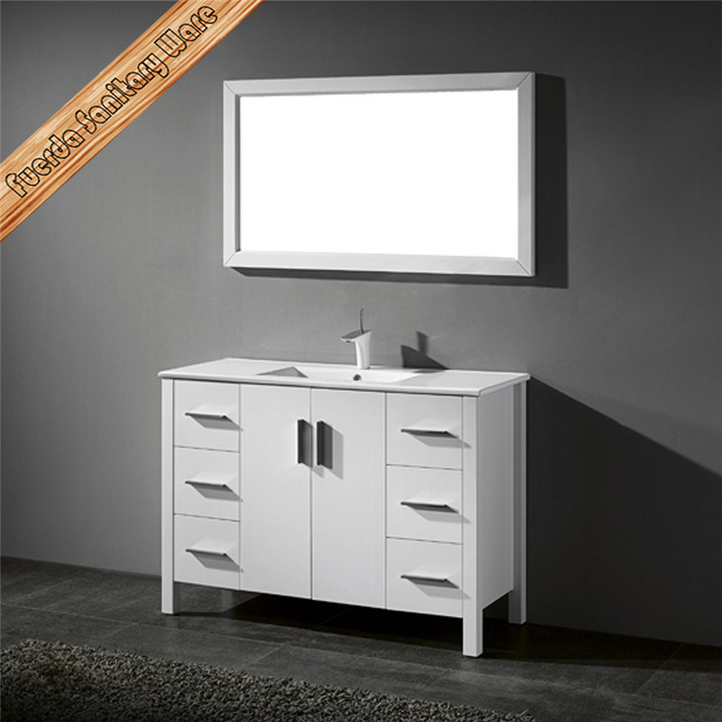 Fed-1931 Cupc Ceramic Basin Solid Wood Bathroom Vanity Bathroom Cabinet