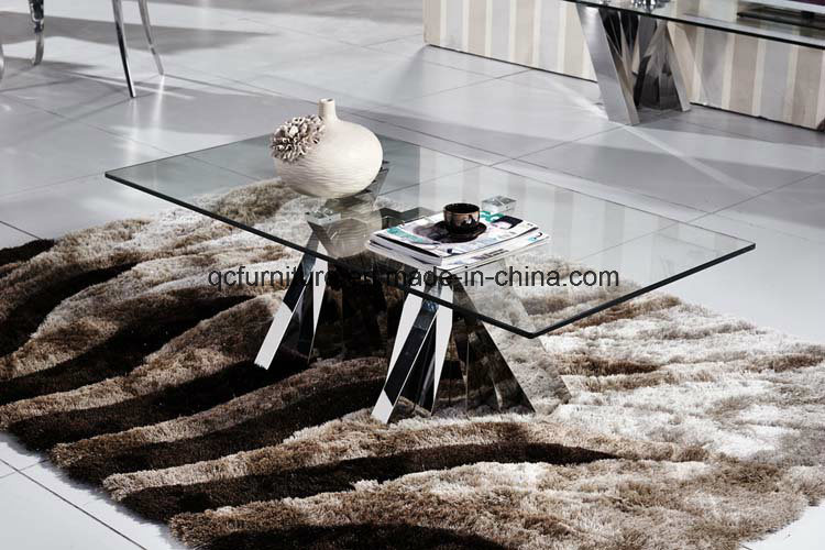 Noble Design Coffee Table with Glass Top 957#