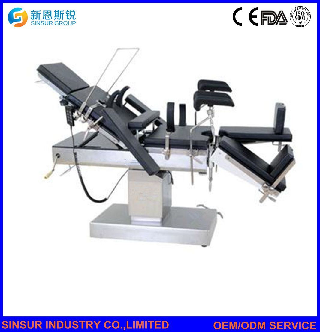 Buy Hospital Medical Equipment Surgical Radiolucent Electric Operation Table