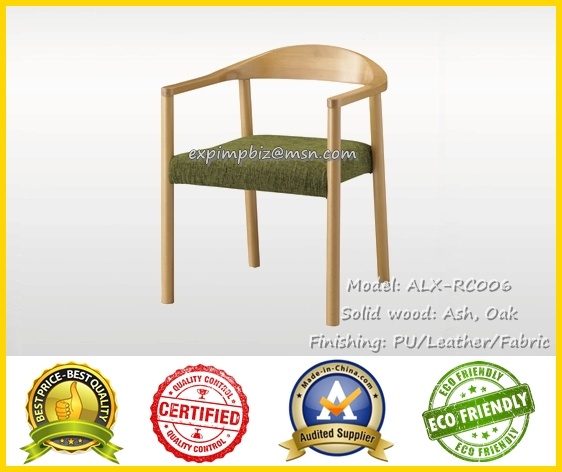 Solid Wood Restaurant Chair (ALX-RC006)