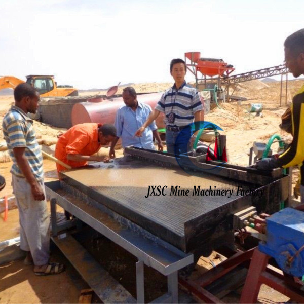 Small Vibrating Table for Gold Concentrating