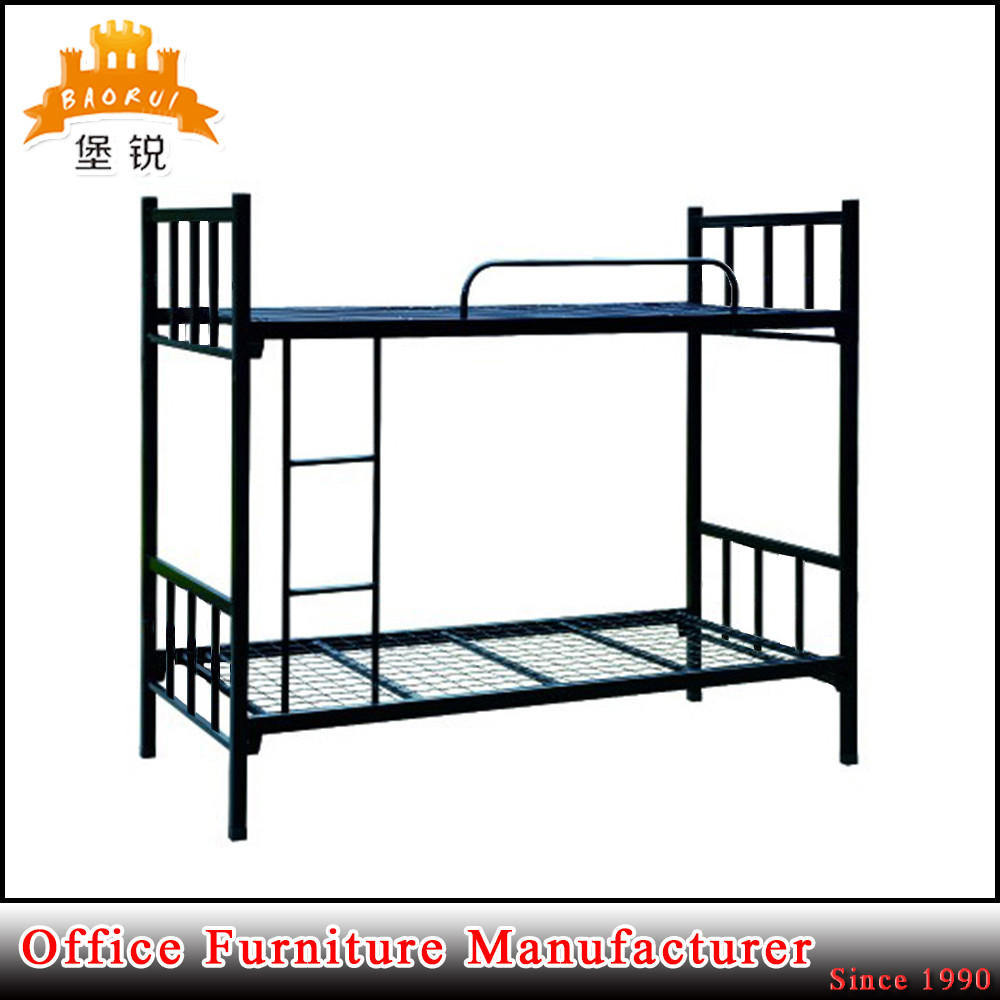 Heavy Duty Strong School Hotel Dormitory Metal Double Bunk Bed