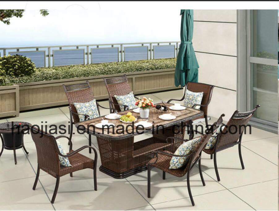 Outdoor /Rattan / Garden / Patio/ Hotel Furniture Rattan Chair & Table Set (HS 1103C &HS1220C&HS7602DT)