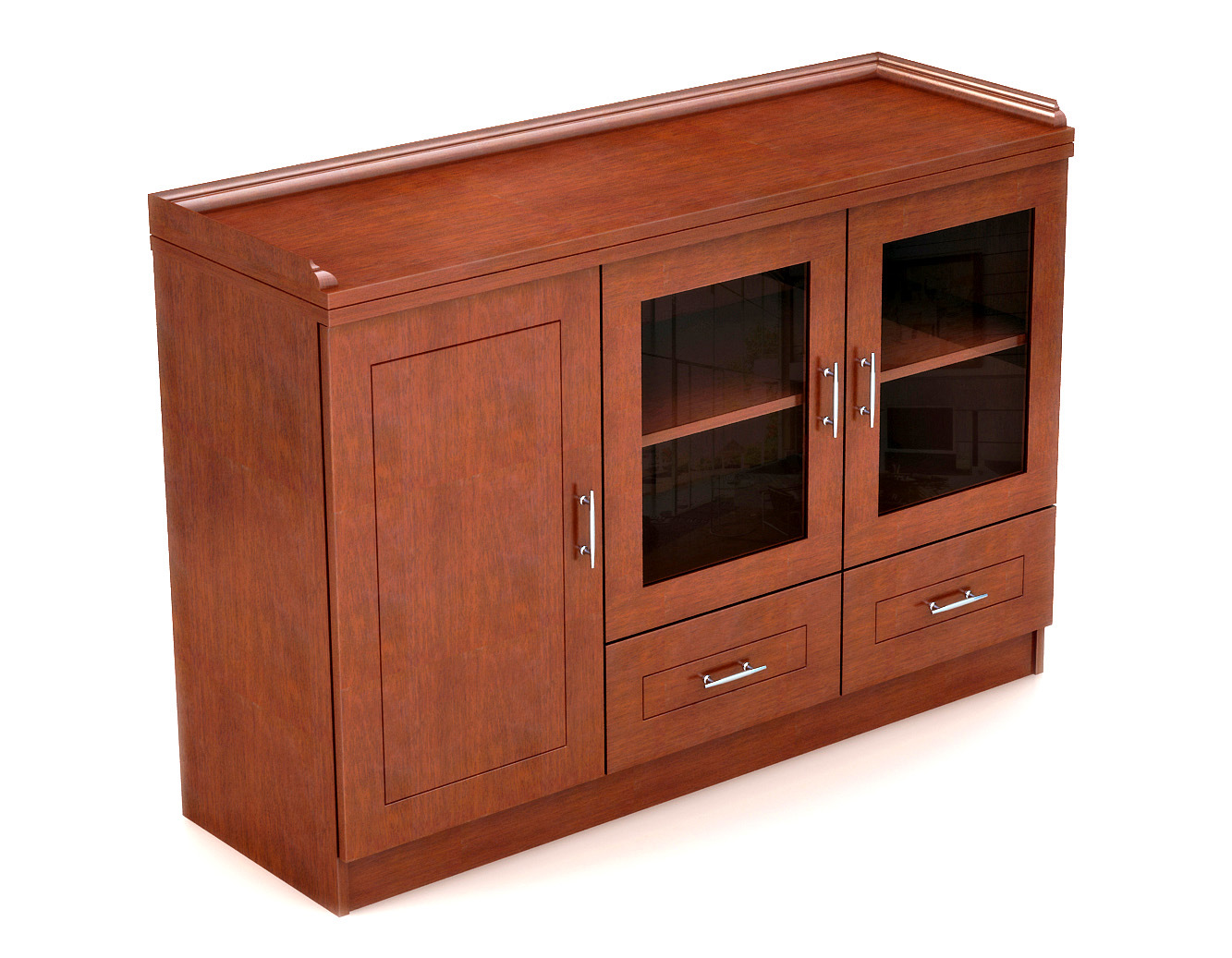 Customized Style Popular Luxury Wooden Storage Cabinet for Office