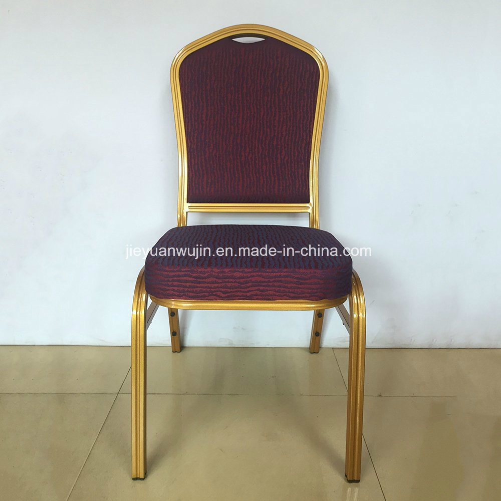 Stackable Banquet Chair with Back Design for Hotel Reception