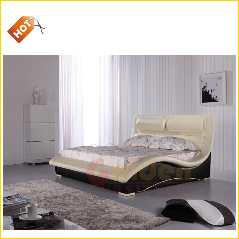 Luxuriant Bed Design Furniture Wooden for Bedroom D2840#