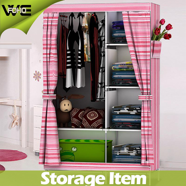 Folding Fabric Modern Bedroom Simple Furniture Wardrobe Closet