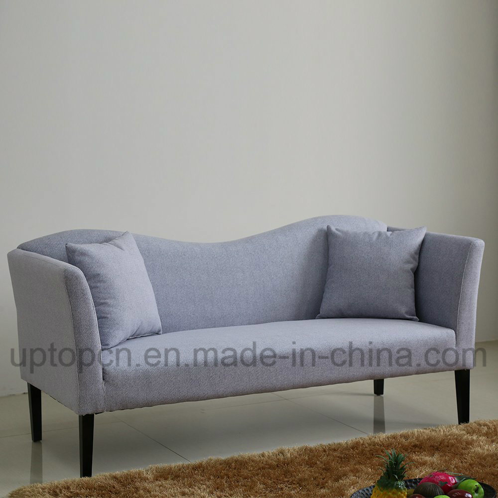 fashion Living Room Sofa with Wave Shape Backrest (SP-KS359)