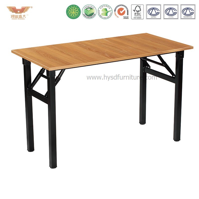 High Quality Folding Computer Desk Training Table Straight Desk (T0255)