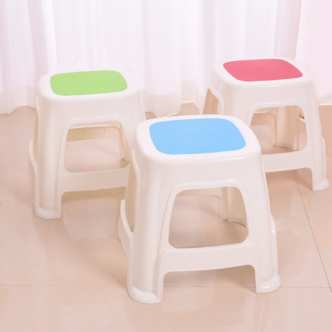 Cheap High Quality Plastic Stacking Bathroom Small Plastic Stools