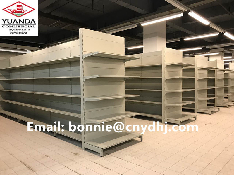 2017 Newly Shop Metal Gondola Supermarket Shelves