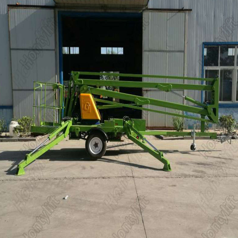 Trailer Mounted Hydraulic Diesel Boom Lift Table