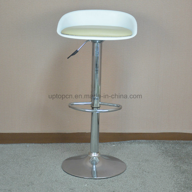 Wholesales Adjustable Plastic Restaurant Bar Stool with Metal Leg (SP-UBC201)