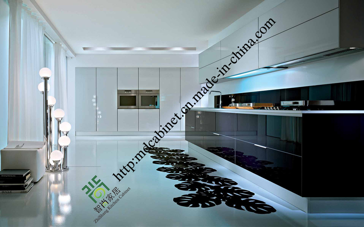 Flashy Acrylic Finish Kitchen Cabinets (zs-461)