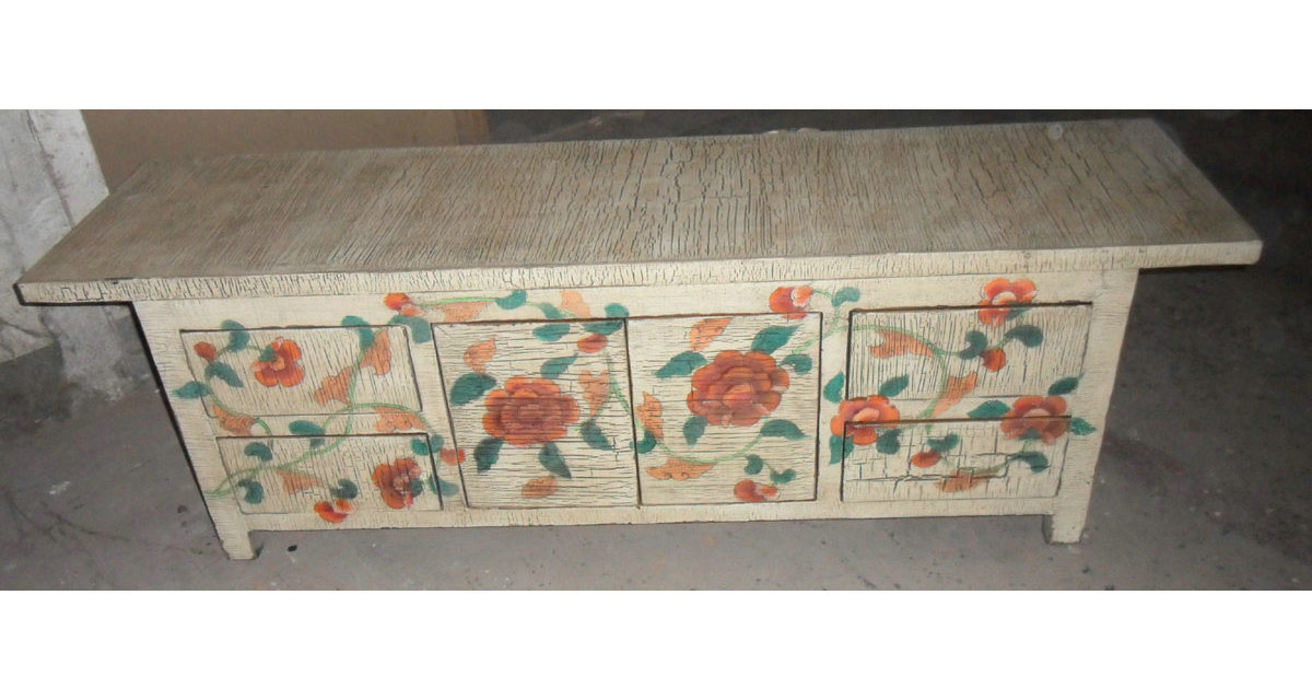 Chinese Antique Hand Painted Cabinet TV284