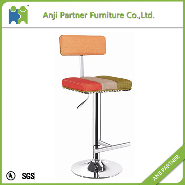 French Style Pub Use with Different Color Patchwork Bar Chair Stool (Ewiniar)