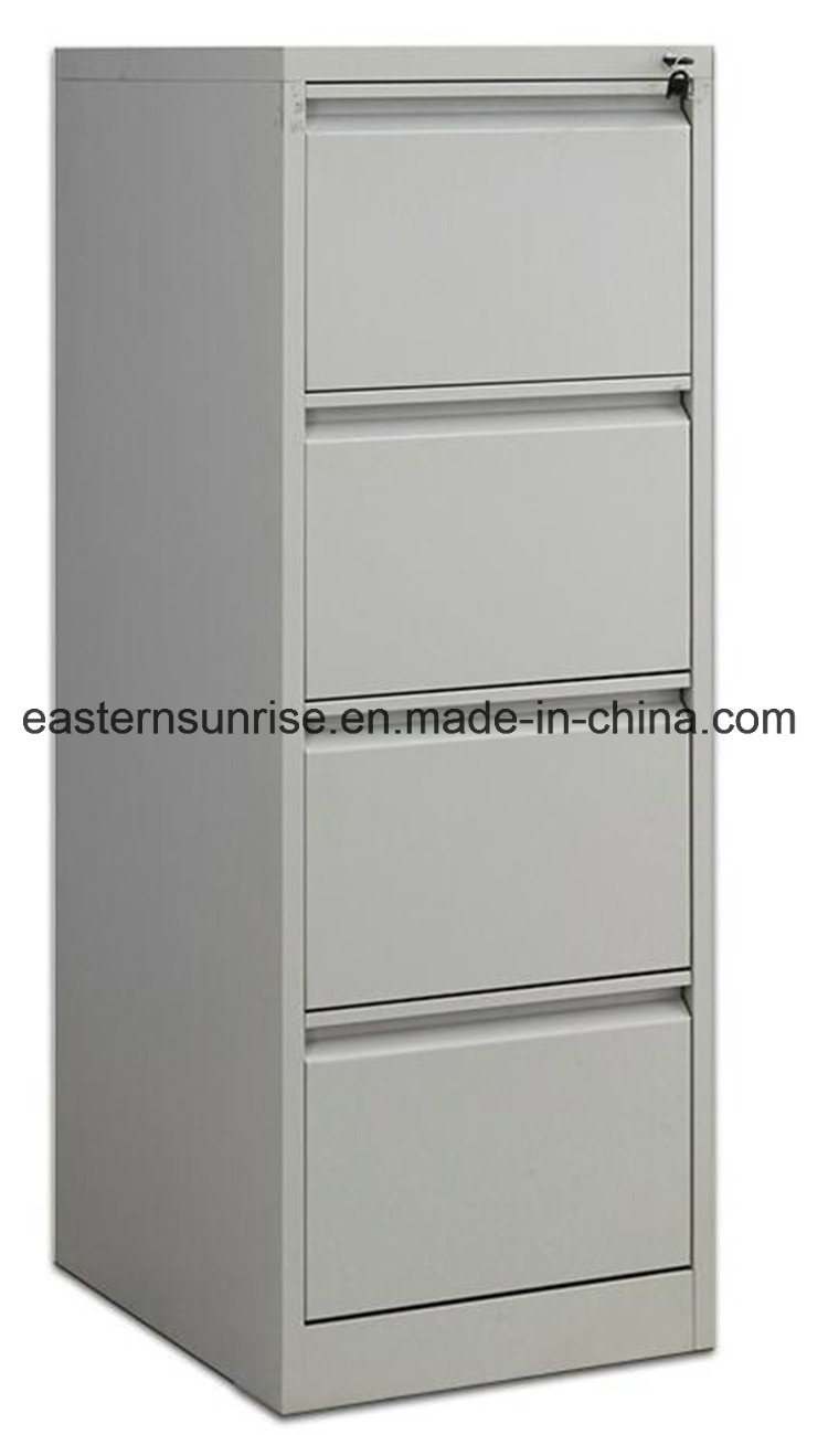 Steel Iron Metal 4 Drawer Vertical Office Filing Cabinet