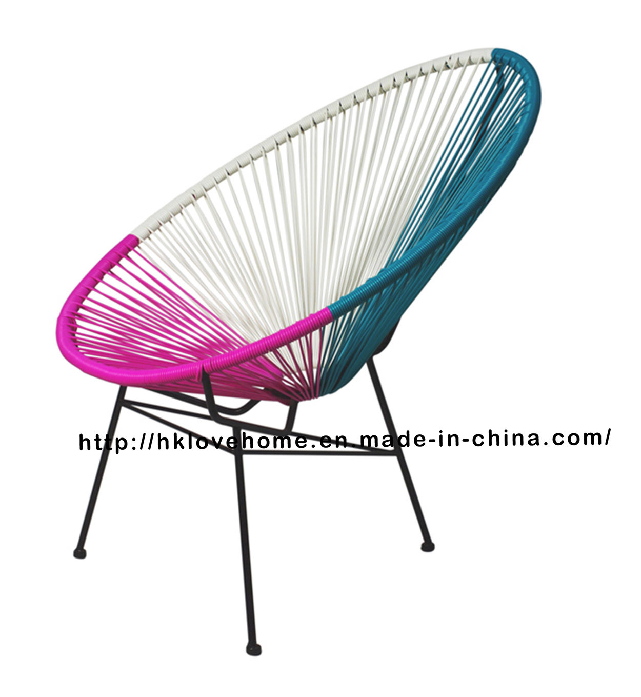 Classic Metal Rattan Lounge Acapulco Garden Outdoor Leisure Beach Chairs