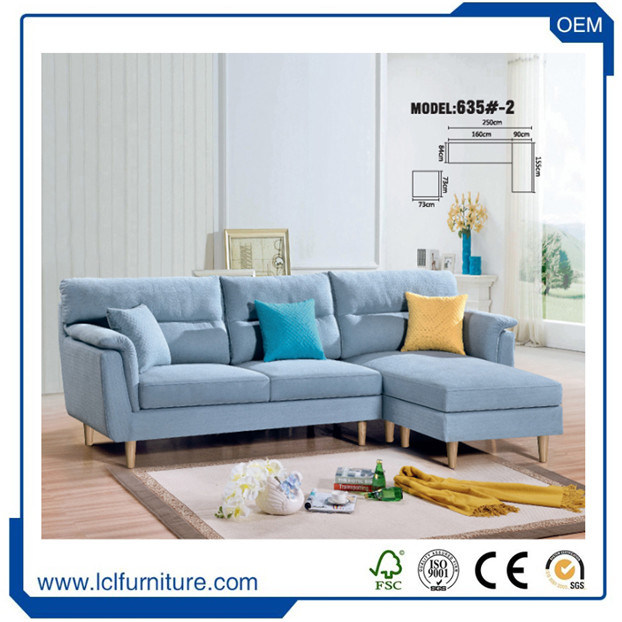 Modern Design Space Saving Corner Sofa Bed with Storage