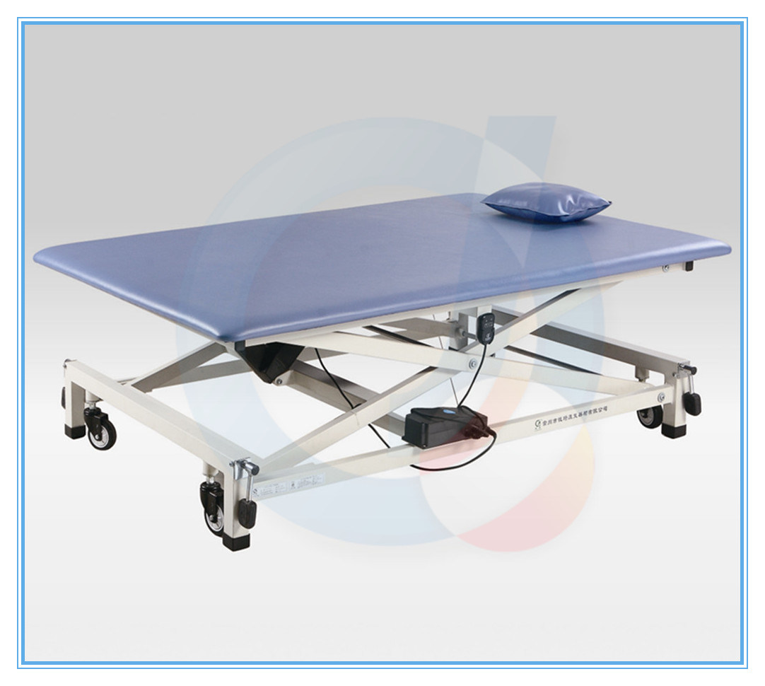 Height-Adjustable Electric Massage Table on Castor / One Section