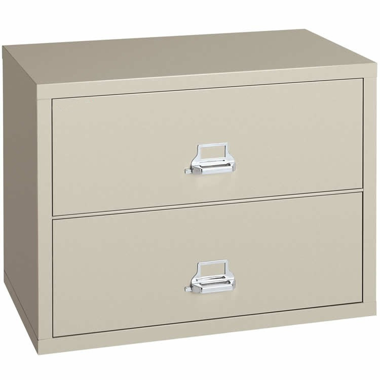 2 Drawer Metal Lateral File Cabinet for Office