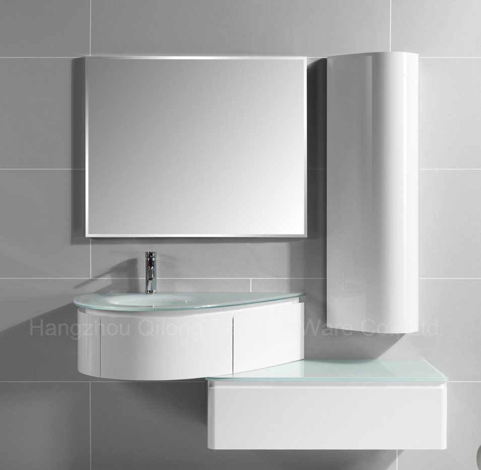 PVC Combined Vanity with Copper-Free Mirror for Bathroom