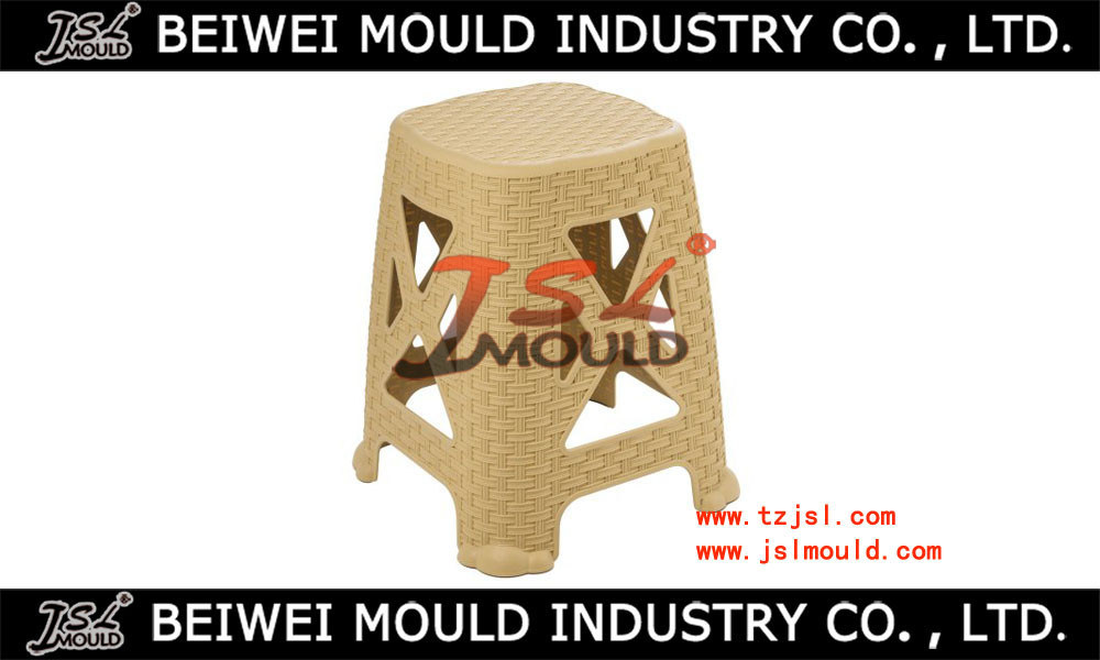 Plastic Rattan Stool Injection Mould