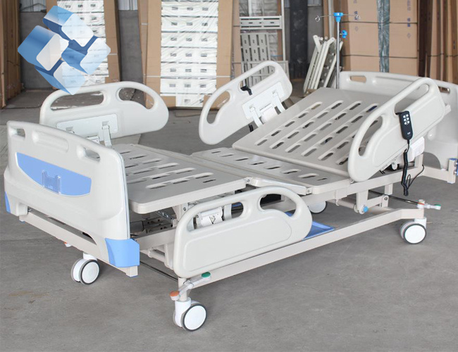 Removable Ce Approval/ ISO Foldable Electric Bed Hospital Patient Bed with Toilet