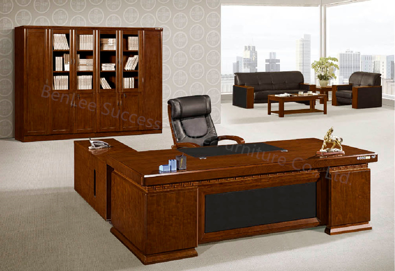 L Shape Modern Wooden Furniture Executive Table Office Desk (BL-B2419)