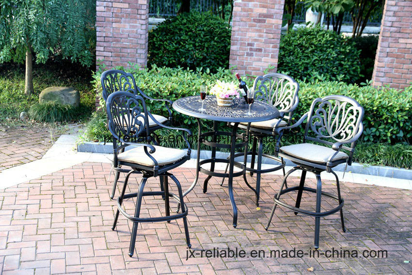 Calssic Garden Bar Set Cast Aluminum Furniture