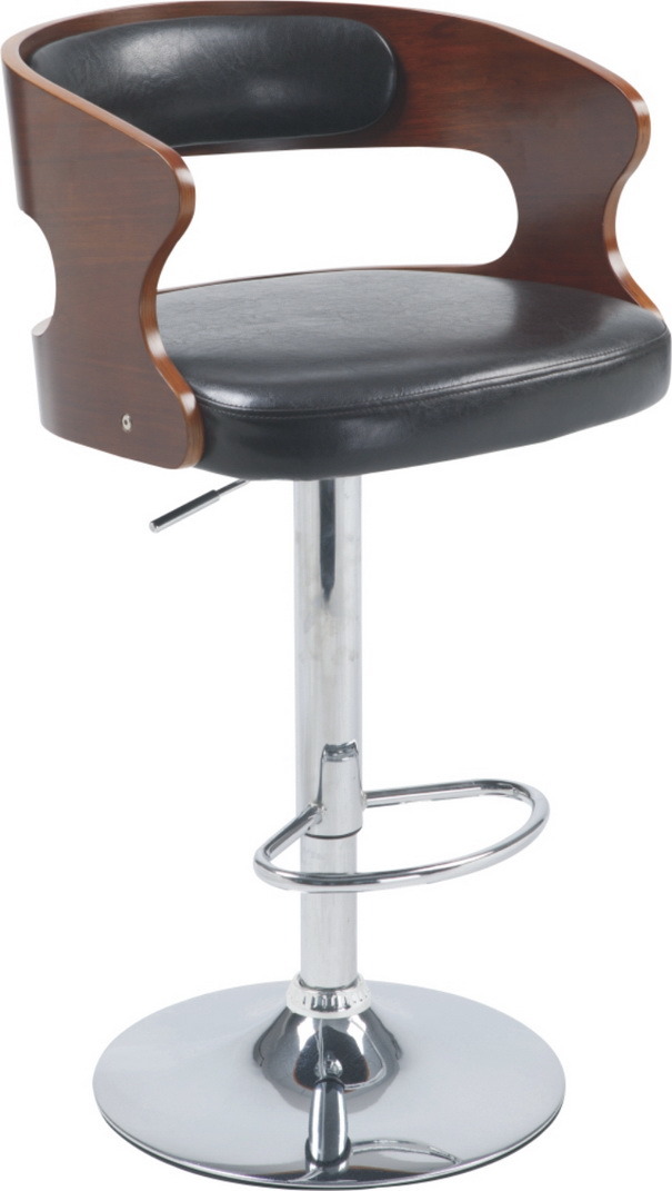 Wooden Barstool (W13821)