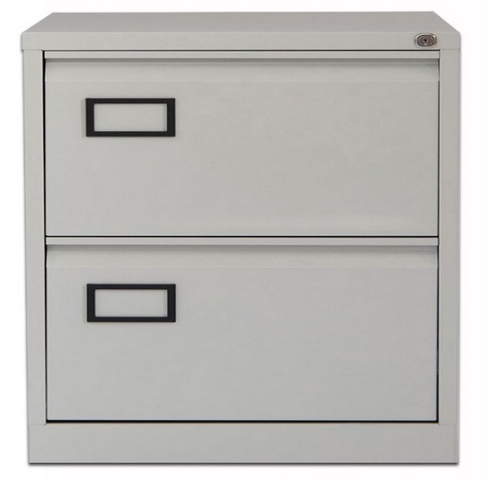 2 Drawer Locking Lateral File Storage Cabinet for Office