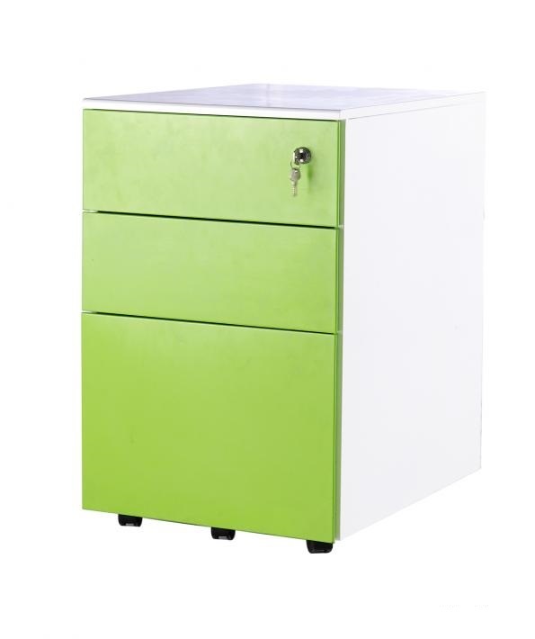 Three Drawer Metal Filing Cabinet for Office