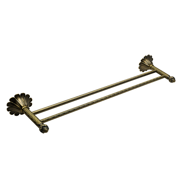 Brass Towel Rack Bathroom Accessories Towel Bar Shelf Hotel&Home