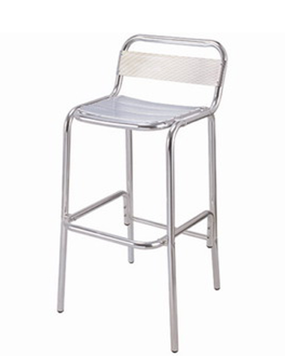 Commercial Grade Aluminum Stacking Bar Stool (AB-06002)